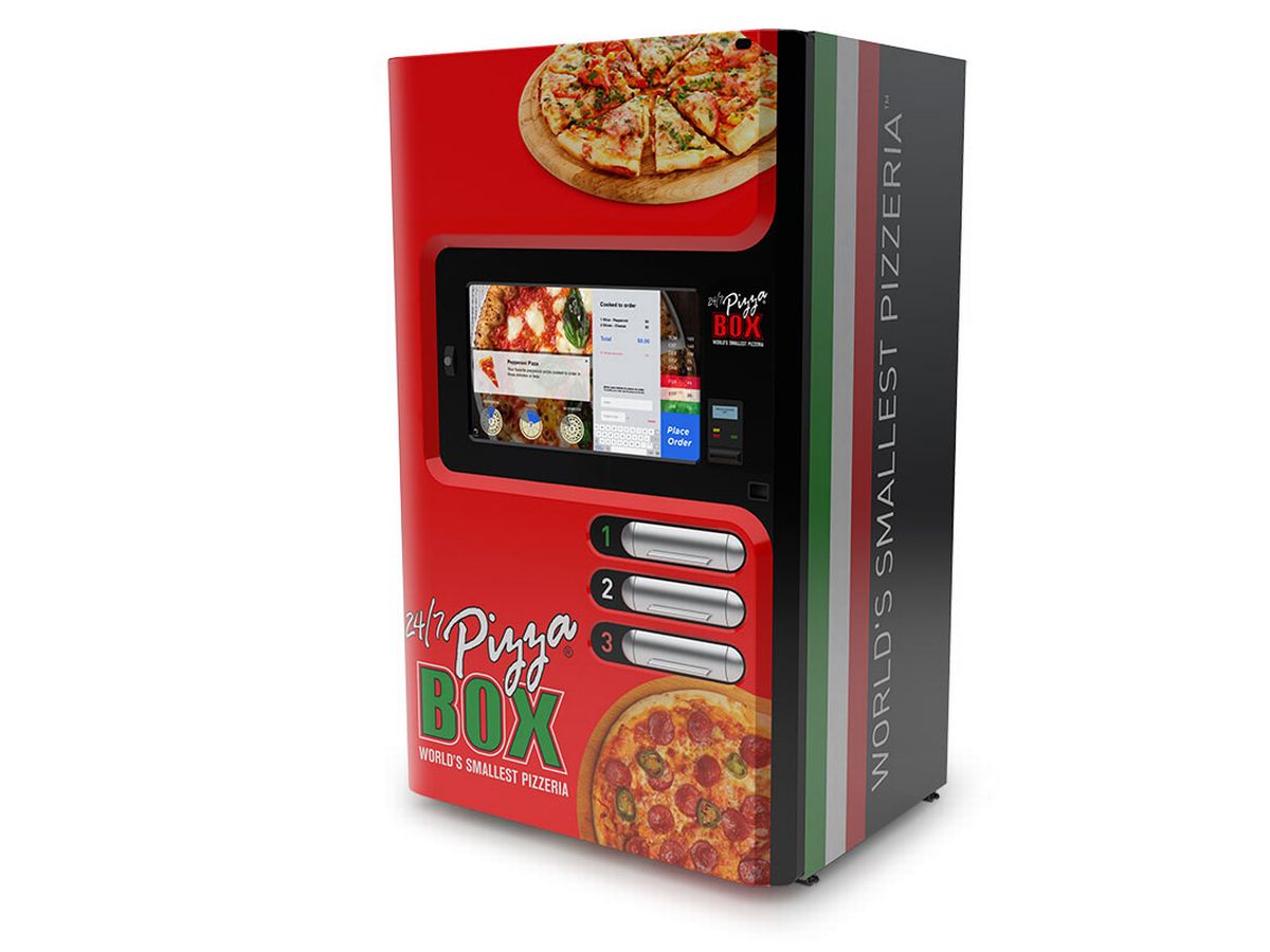 Pizza Box Vending Machine